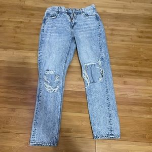 american eagle mom jeans